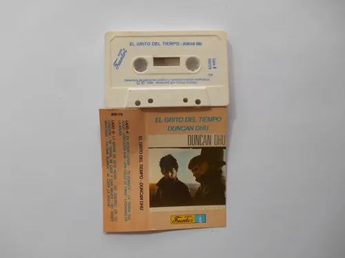 Duncan Dhu El Grito Del Tiempo Casete Edicion Colombia 1989 (Usado)