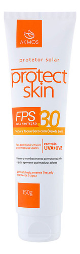 Filtro Solar Akmos Protect Skin Toque Seco - Rápido