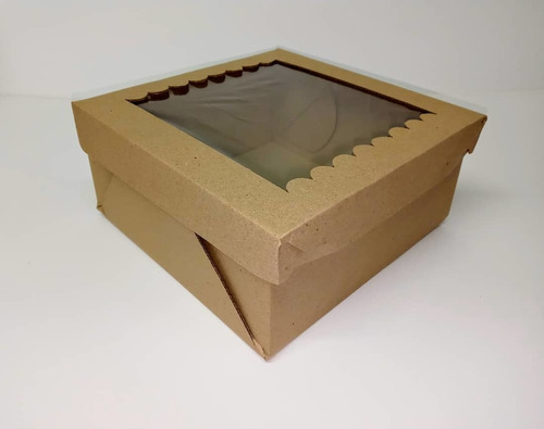 Cajas Delivery Tortas/desayunos 27x27x13 Cm Pack 25 Un.