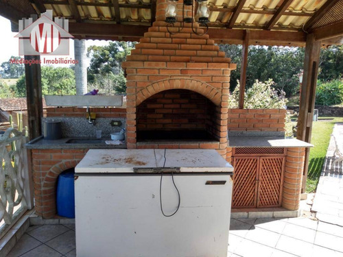 Imagem 12 de 30 de Linda Chácara Com Piscina, Área Gourmet, Playground, Casa Com 04 Dormitórios À Venda, 10000 M² Por R$ 890.000 - Pedra Bela/sp - Ch0511