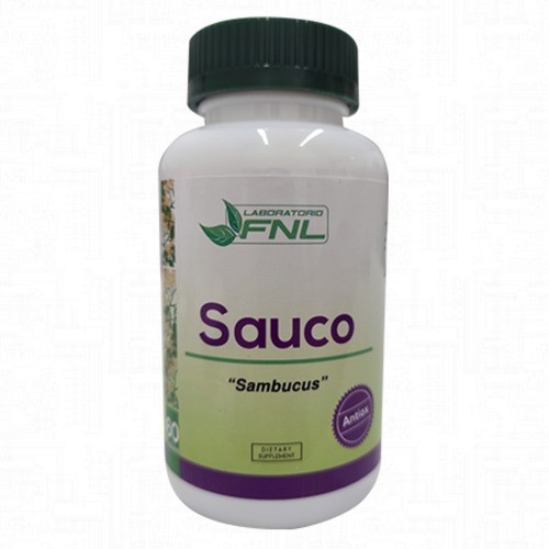 Sauco 60 Caps Antioxidante Natural 1 Frasco Fnl