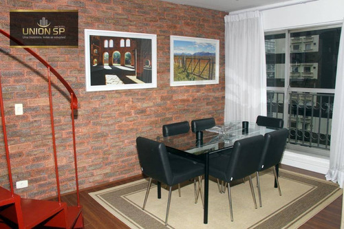 Imagem 2 de 8 de Cobertura Com 3 Dormitórios À Venda, 140 M² Por R$ 1.550.000,00 - Vila Olímpia - São Paulo/sp - Co1249