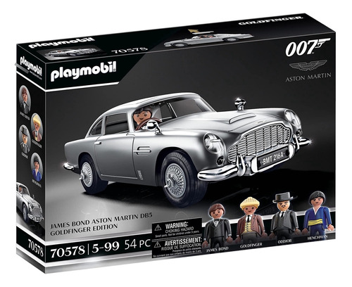 Playmobil James Bond Aston Martin Db5  Edición Goldfing.