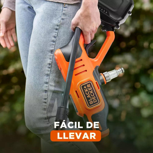 Pulverizador Black And Decker Bcpc20d1-b2 20v+1bat 1.5a+carg Naranja