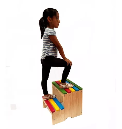  Benlemi Torre de aprendizaje Montessori 4 en 1 - Pingüino -  Madera natural con pegatinas y pizarra : Juguetes y Juegos