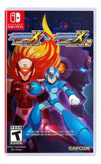 Mega Man X Legacy Collection 1 Y 2 Nintendo Switch Nuevo