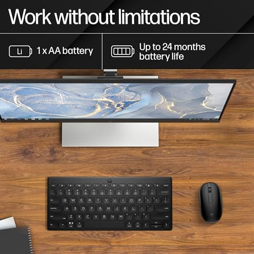 Mouse Hp 240 Bluetooth®, Lock On Com Conectividade Sem Fio B