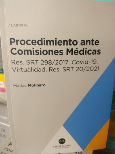 Molinaro Procedimiento Ante Comisiones Médicas Año 2021 Nvo