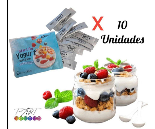 Cultivo Iniciador De Yogurt | Yogurt Natural Color Blanco Frecuencia No aplica No Aplica