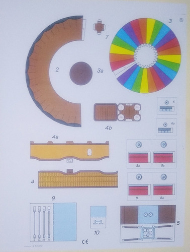 Globo Armable Modelo En Papel (no Es Pdf)