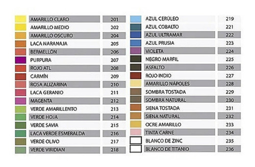 Pintura Watercolor Atl Acuarela Tubo T-3 8ml Color