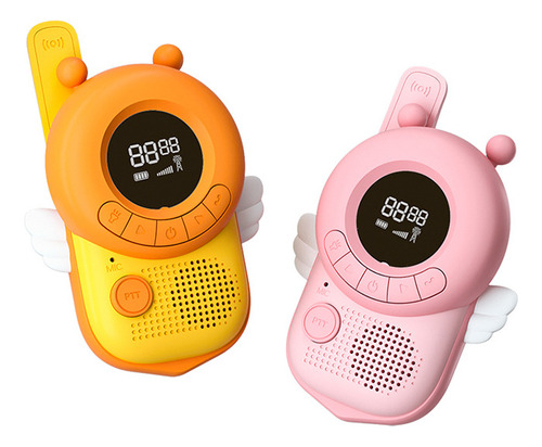 Radios Walkie Talkies Con 128 Canale Para Niño 3 Millas 2pcs