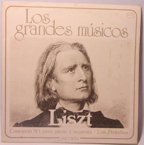 Liszt Concierto Nº 1 Para Piano Y Los Preludios    Lp Vinilo