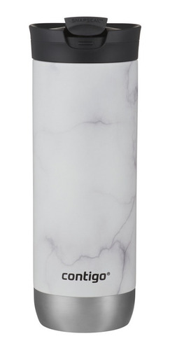 Botella Termica Contigo Huron 2.0 White Marble - 591ml
