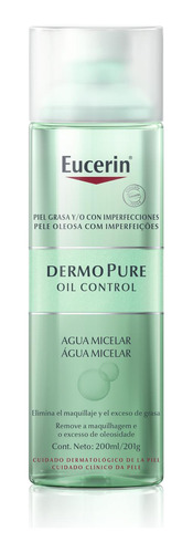 Eucerin Dermopure Oil Control Agua Micelar 200 Ml