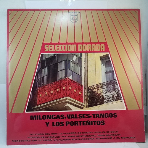 Los Porteñitos - Tangos Valses Y Milongas - Vinilo Lp