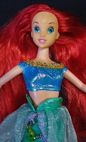 Muñeca Ariel La Sirenita Simba Toys Completa Con Mín Detalle (Usado)