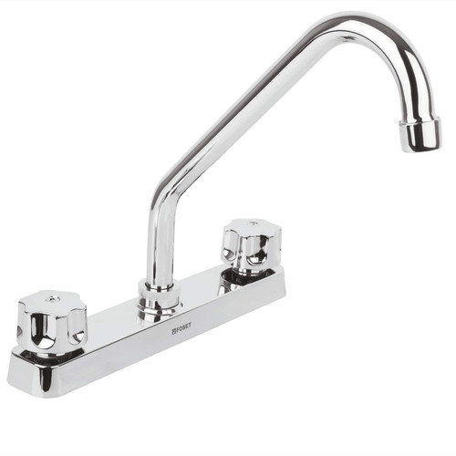Grifo Cocina Foset Doble Comando Fp-318 Abs.
