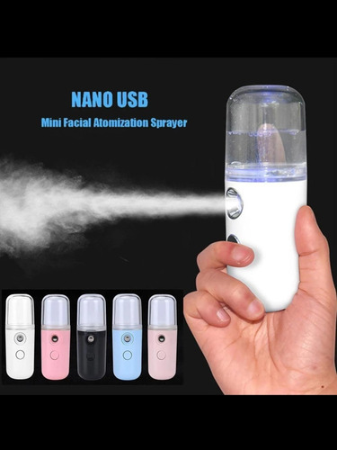 Nano Spray Vaporizador Humificador Capacidad 30ml Portátil