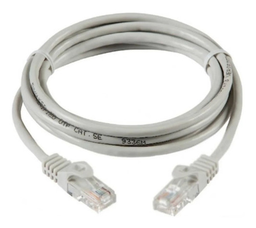 Cable De Red Ethernet Cat-5e Fibra Patch Cord Rj-45 2m X4