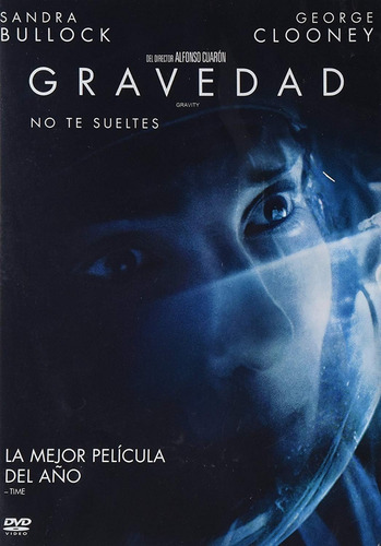 Gravedad Gravity Alfonso Cuaron Sandra Bullock Pelicula Dvd