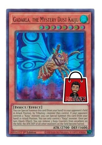 Gadarla, The Mystery Dust Kaiju - Ultra - Miltienda - Yugioh