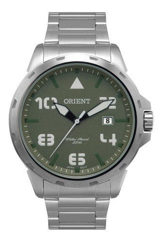 Relógio Orient Masculino Ref: Mbss1195a E2sx Militar