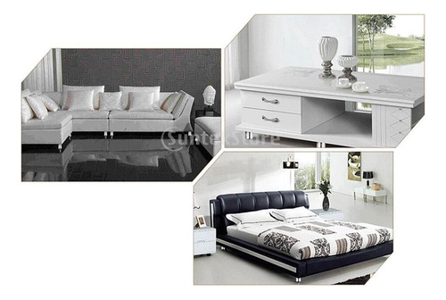 4pcs Muebles Elevadores Cuadrados 3.15 Pulgadas Sofá