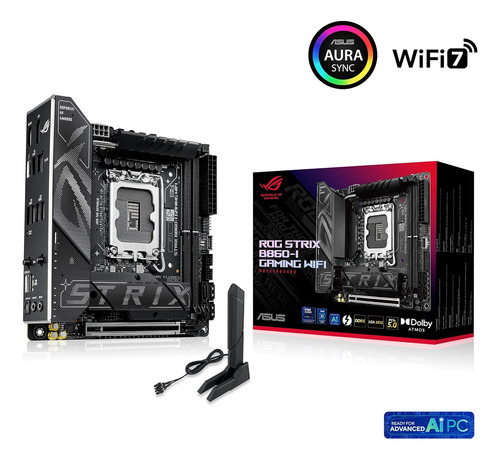 Placa Madre Asus Rog Strix B860-i Gaming Wifi Mini-itx Ddr5