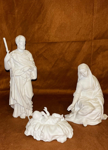 Sagrada Familia Porcelana Biscuit Lenox Original En Caja