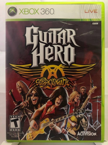 Guitar Hero Aerosmith xbox 360