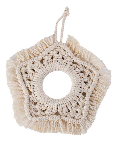 Chic Macramé Tejido A Mano Para Colgar En La Pared Boho