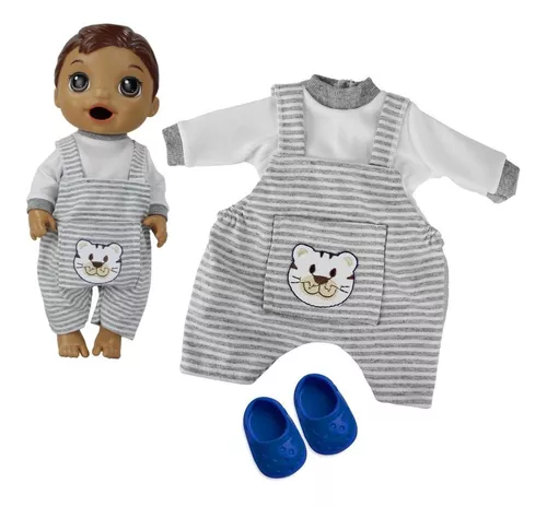 kit 4 roupas para baby alive - Vestidos para boneca Baby Alive