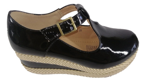 Imagen 2 de 4 de Zapato De Mujer Panchita 1212-1 Negro