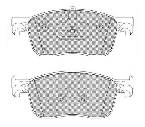 Pastilla De Freno Citroen C4 Spacetourer 1.2 - 1.6 - 2.0 Hdi