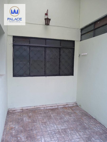 Casa Com 3 Dormitórios Para Alugar, 145 M² Por R$ 1.300/mês - Centro - Piracicaba/sp - Ca0797