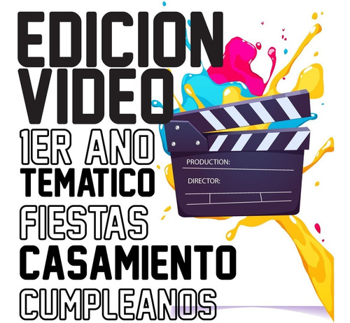 Edición De Video De Cumpleaños Con Saludos Grabados Y Fotos