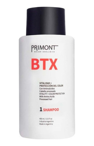 Primont Shampoo Btx Evita La Perdida De Color X 440  Ml