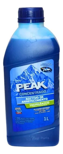 Aditivo Radiador Peak Inorgânico Azul Concentrado