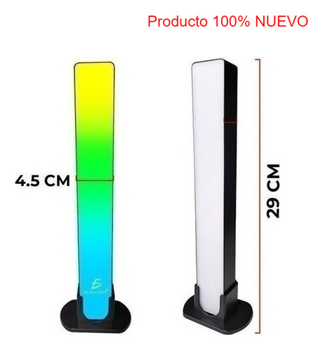 Luz Ambiental Rgb Para Escritorio Atmosferica Musica Bluetoo