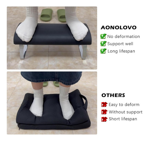 Reposapiés Para Debajo Del Escritorio, Reposapiés Ergonómico