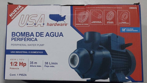 Bomba De Agua 1/2hp