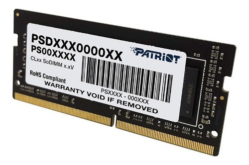 Patriot Memoria Ddr4 Signature 16gb 2400mhz Sodimm