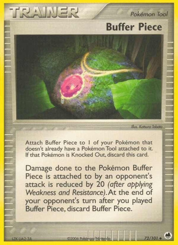 Cartas Pokemon Ex Dragon Item Tool Buffer Piece 83/97