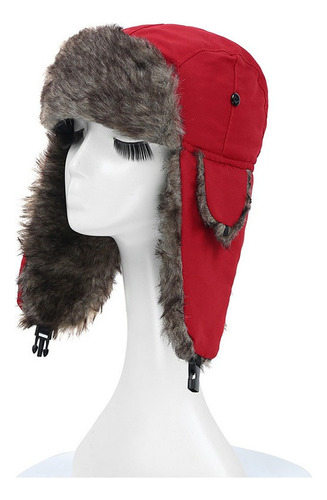 Gorro Ruso Unisex Para Hombre Y Mujer, Cálido, Para Invierno