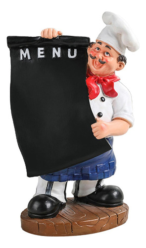 Estatua De Chef, Estatuilla De Chef, Adorno De Cocina