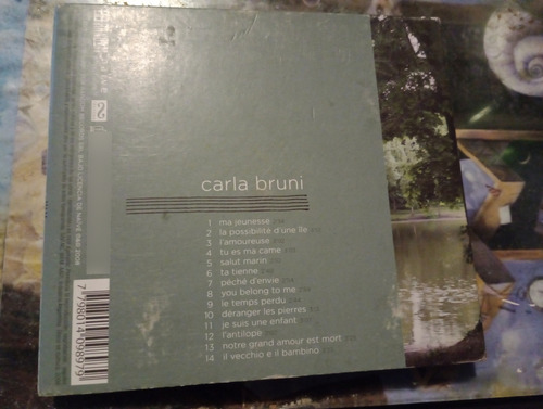 Carla Bruni Cd Homónimo (Usado)