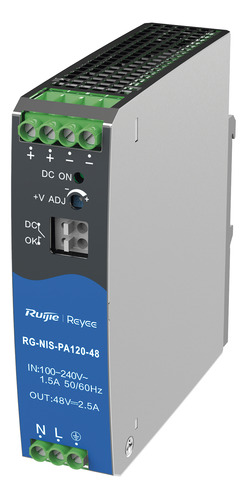 Fuente De Alimentación Ac/dc 120w Din-rail Para Switch Indus