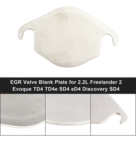 Placa Ciega Egr Para Freelander 2 Evoque Td4 Td4e De 2,2 Lit