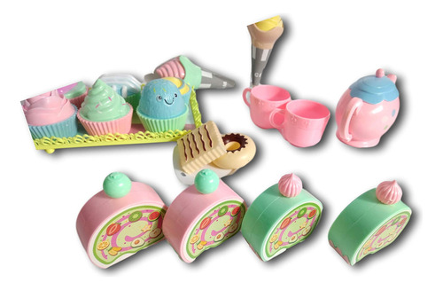 Juguete Set De Postre Para Niña Ideal Para Jugar Y Aprender